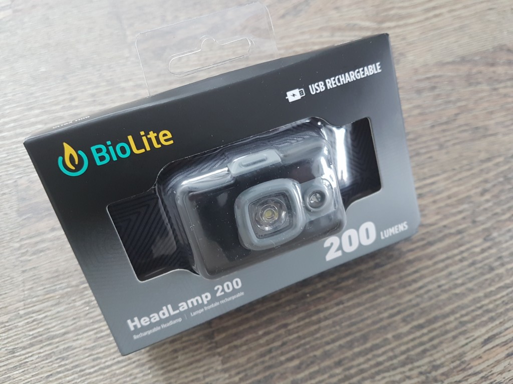 biolite 200 headlamp packaging